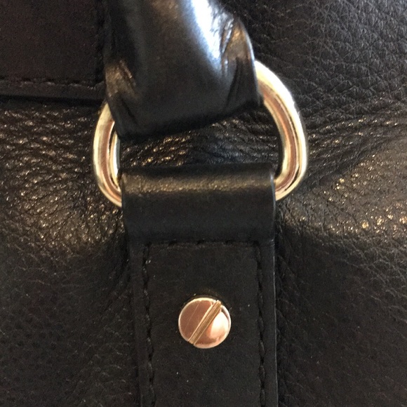 Michael Kors Retired Black Leather Handbag (Includes dust bag) - Picture 10 of 13